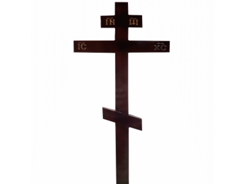 Крест сосновый “Темный”