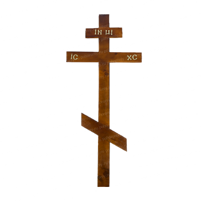 Крест на могилу (металлический)