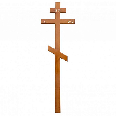 Крест на могилу сосновый Стандарт