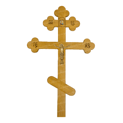 Крест на могилу (дуб)
