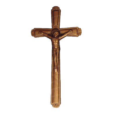 Крест на гроб (латунный)